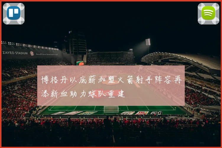 博格丹以底薪加盟火箭射手阵容再添新血助力球队重建
